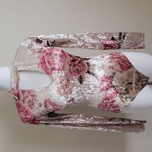Floral Long Sleeve Bodysuit
